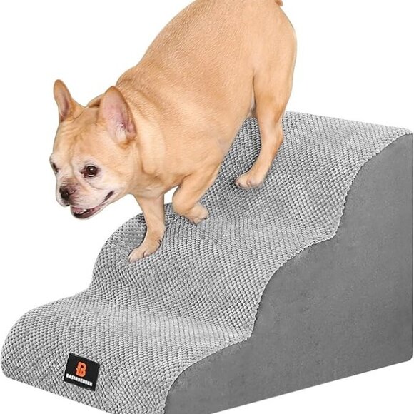 NEW 3 Step Dog Stairs for Small Dogs, Dog Steps for Bed for Medium Dogs - Picture 8 of 8